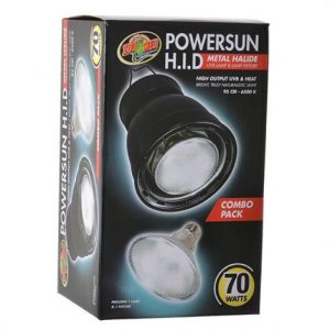 Zoo Med Powersun H.I.D. Metal Halide UVB Lamp & Fixture Health Products