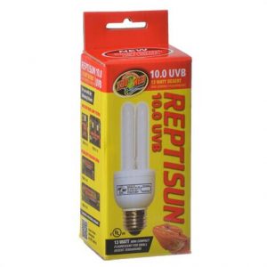 Zoo Med ReptiSun 10.0 UVB Mini Compact Flourescent Replacement Bulb Health Products