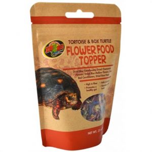 Zoo Med Tortoise & Box Turtle Flower Food Topper Health Products