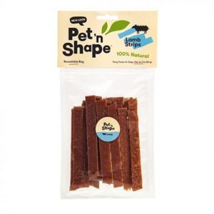 n Shape Lamb Strips Dog Treat Health Products